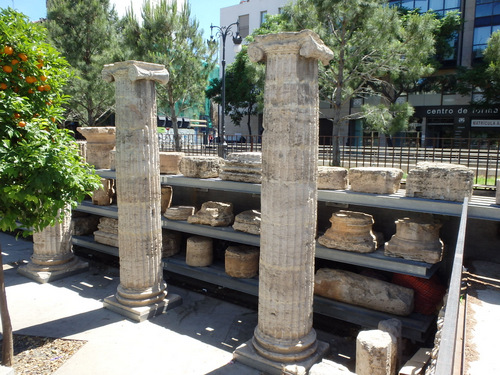 Roman Artifacts in Val&egrave;ncia.